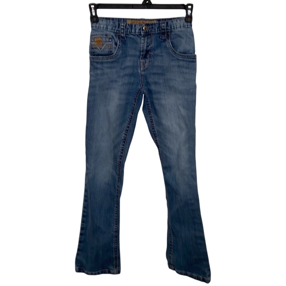 Boys Cinch Dark Wash Boot Cut Jeans Size 14S